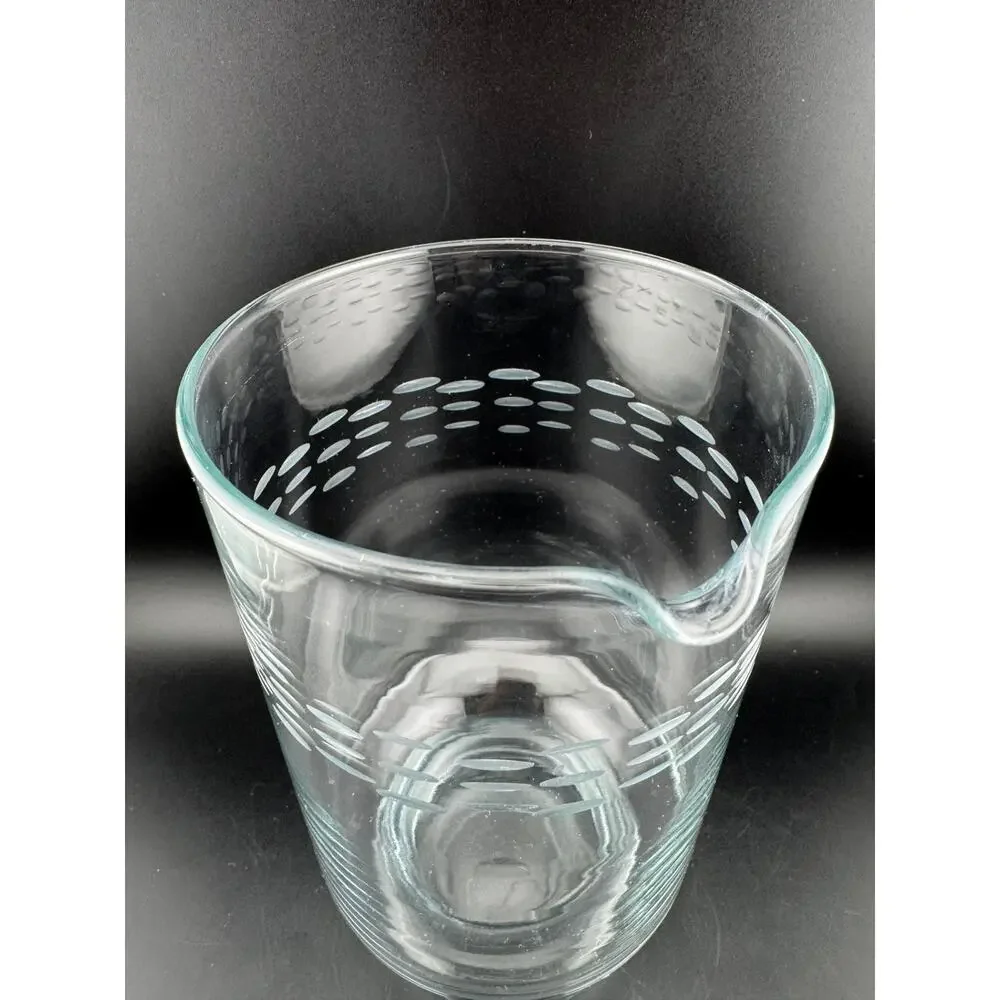 Princess House Crystal Cocktail/Martini Pitcher